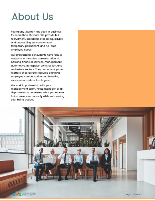 Recruitment Proposal Template